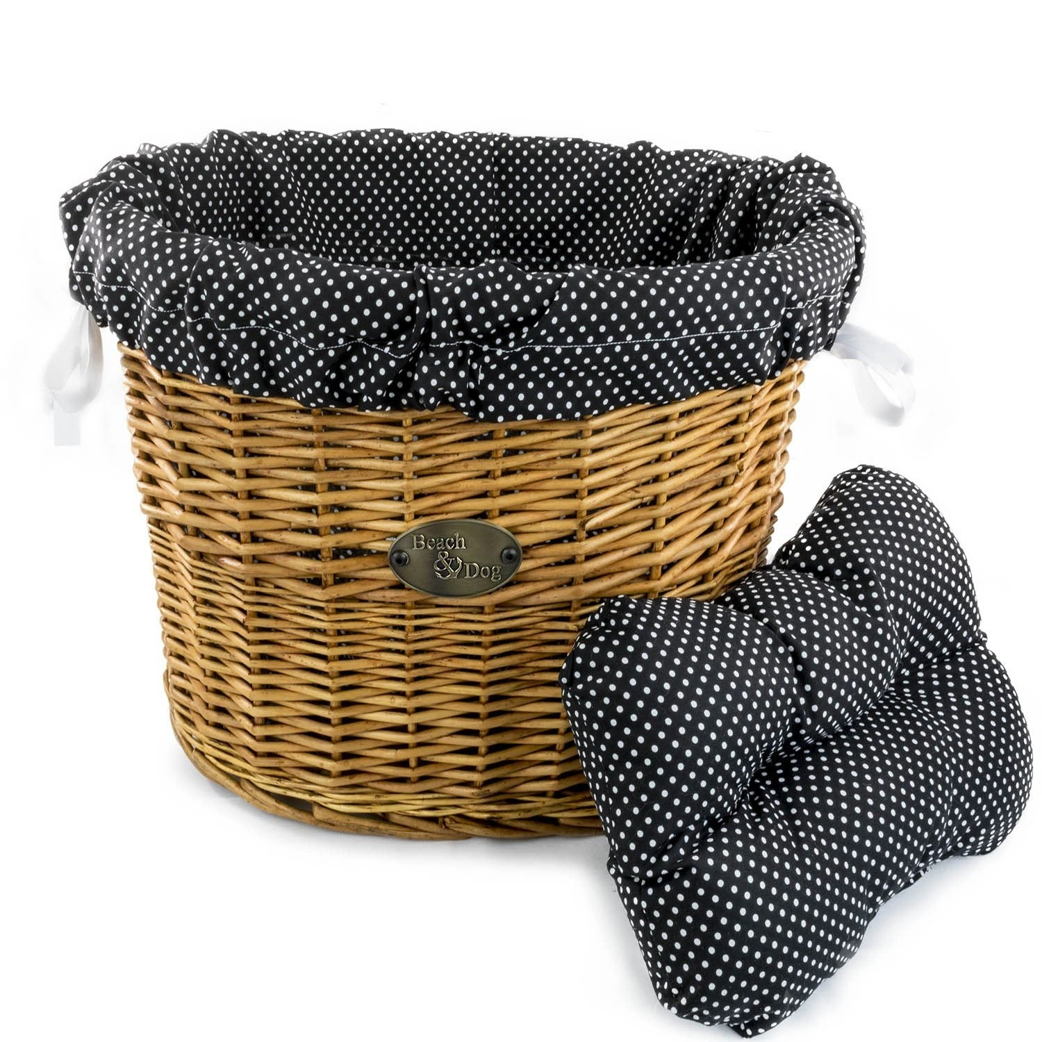 Musta pilkkupohjainen kori, piristävä ilme keittiöön tai kylpyhuoneeseen upealla tyylillä!